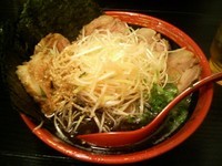 「のりネギチャーシューめん(麺硬めマー油入り)1000円」@ら〜めん村田屋の写真