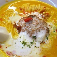 「ギョライノソラ（コラボ限定）1000円」@本枯中華そば 魚雷の写真