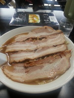 「もやし味噌チャーシュー全面盛」@食堂 はせ川の写真