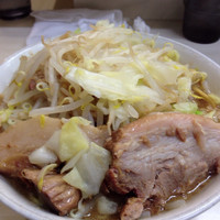 「小ラーメン野菜まし」@ラーメン荘 歴史を刻め 本店の写真