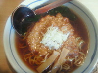 「焼肉らーめん 780円」@和風味な店 玉やの写真