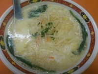 「特製ホワイトラーメン（塩）￥550＋もやし￥100＝￥650」@ラーメンの家 むらまつの写真