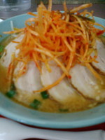 「ねぎ味噌チャーシューメン」@くるまやラーメン 宇都宮今泉店の写真