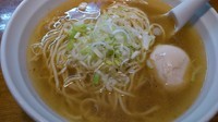 「平日限定 素ラーメンエビ風味／塩（￥５００）」@はりけんラーメンの写真