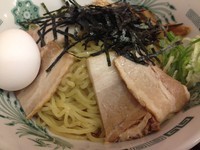 「汁なしラーメン(油そば) (大盛クーポンで無料) 540円」@日高屋 大森東口店の写真