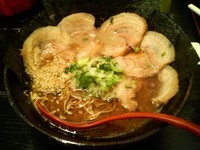 「のりチャーシューめん(麺硬めマー油入り)950円」@ら〜めん村田屋の写真