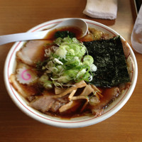 「青島チャーシュー麺 刻み葱」@青島食堂 トキメッセ店の写真
