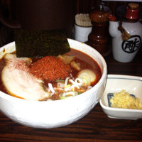 「辛辛魚らーめん¥850＋ニンニク¥20＋味付けたまご¥100」@麺処 井の庄の写真