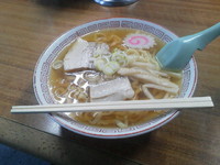 「極太手打ちラーメン」@食堂なまえの写真