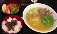 「香る塩セット(550円＋300円)」@らーめん山猫亭の写真