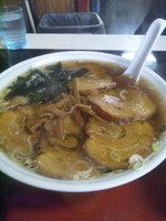 「チャーシュー麺＋大盛り」@天の川の写真