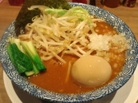 「八丁味噌の味噌そば」@麺屋 狢〜むじな〜の写真