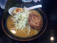 「味噌らーめん(500円)+餃子(150円)」@北海道らーめん小林屋 茅ヶ崎店の写真