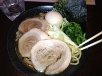 「真・文蔵らぁ～めん　キャベツ茹」@麺匠 文蔵の写真