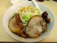 「油そば（麺少なめ・ヤサイ少なめ）」@自家製ラーメン 大者の写真