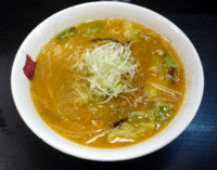 「味噌ラーメン（850円）」@けやき すすきの本店の写真