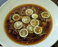 「松茸すだちそば　６８０円」@デニーズ 二番町店の写真