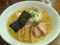 「特製ワンタン麺（ハーフ）白」@八雲の写真