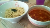 「トマトつけ麺」@麺酒場 まがり 葛西店の写真