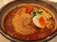 「スープカレー麺(880円)半ライス(100円)」@カレー大好きっの写真
