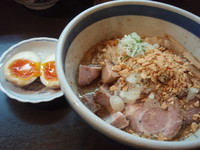 「特製ガーリック油そば(1,000円)」@九段 斑鳩の写真