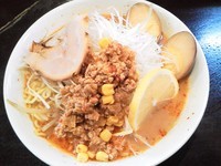 「火山らあめん（味玉TP）￥850円（＋50円）」@旭川らあめん ひでまるの写真