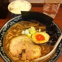 醤油ラーメン+サービス半ライス