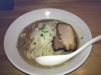 「特濃煮干ソバ(白)760円+和え玉150円」@煮干中華ソバ イチカワの写真