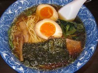 「半チャンセット　500円＋味玉　80円＋焼売　130円」@肉厚わんたん麺と手作り焼売 ら麺亭 浅草支店の写真