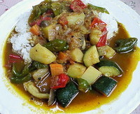 「季節野菜のカレー　８００円」@カレーTOPの写真