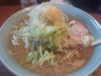 「大ラーメン ニンニクアブラ」@ラーメン二郎 亀戸店の写真