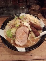 「初代味噌G郎」@すごい煮干ラーメン凪 新宿ゴールデン街店 本館の写真