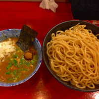 「二代目つけ麺 特盛り、タマネギ増し」@二代目狼煙 本店 葉隠製麺の写真