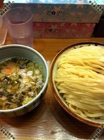 「あっさり塩つけ麺８５０円大盛」@銀座 朧月の写真