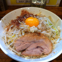 「まぜそば しお／全増し」@麺処 MAZERUの写真