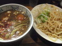 「特つけそば　麺多め野菜」@麺 池谷精肉店の写真