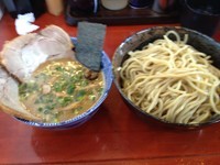 「二代目つけ麺大盛り850円、肉増し200円」@二代目狼煙 本店 葉隠製麺の写真