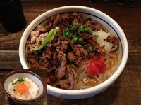 「豚味噌カレーらーめん + 日本一の卵かけご飯」@みそや林檎堂BASICの写真