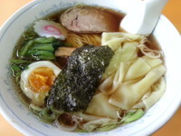 「ワンタンめん　600円」@香味軒の写真