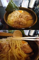 「『味噌ちゃーしゅー(太麺指定...￥900)』」@麺屋ひじりの写真