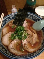「チャーシューラーメン」@麺屋しぶ沫の写真