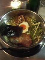 「塩らーめん(こってり)750円」@ZUND-BARの写真