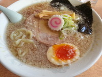 「こってり醤油ラーメン　750円」@純手打ちラーメン 大塚やの写真