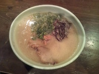 「白とんこつ」@らーめん 極 本店の写真