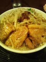 「自然洞スペシャル（白）」@自然洞 麺舗 西口店の写真