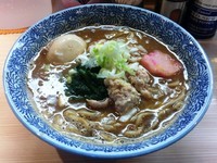 「鶴嶺峰らー麺　幕内　＋　味玉」@らー麺土俵 鶴嶺峰の写真
