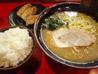 「セット(小ライス＋餃子3個)」@介一家 鶴見店の写真