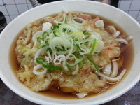 「天ぷらうどん(270円)」@みよし庵の写真