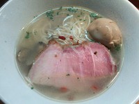 「イタリア～ナな貝三昧(限定)」@麺や 虎ノ道の写真