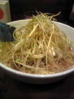 「鶏ネギラーメン（大盛り）」@七麺鳥の写真